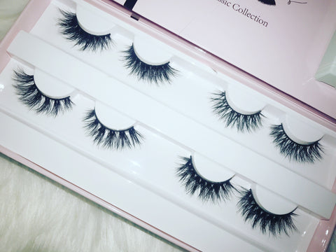 Pretti Little Lashes 4 pairs  Collection mixed